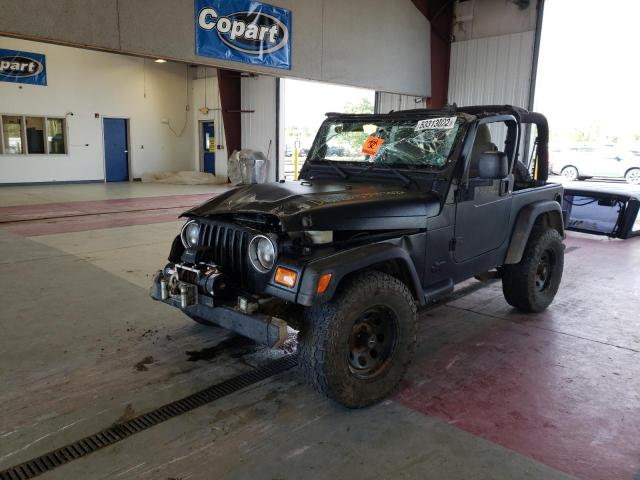 Photo 2 from auction – 2005 JEEP WRANGLER X with VIN 1J4FA39S55P358250