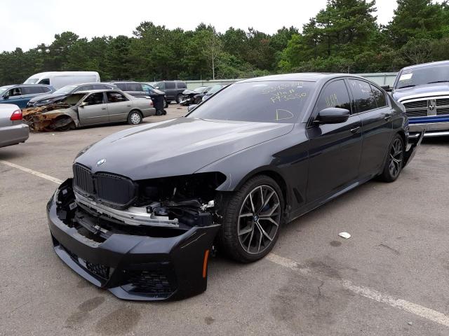 Photo 2 from auction – 2021 BMW M550XI with VIN WBA13BK04MCF93550