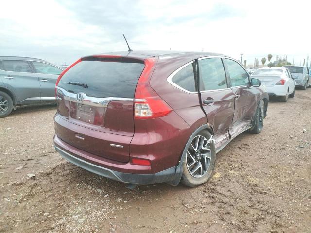 Photo 4 from auction – 2016 HONDA CR-V SE with VIN 2HKRM3H47GH569381