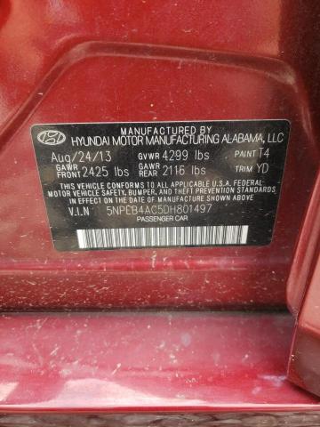 Photo 10 from auction – 2013 HYUNDAI SONATA GLS with VIN 5NPEB4AC5DH801497