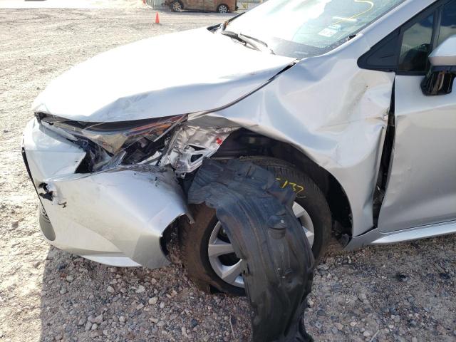 Photo 9 from auction – 2022 TOYOTA COROLLA LE with VIN 5YFEPMAE9NP321115