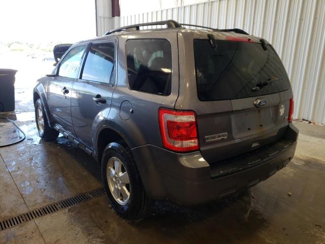 Photo 3 from auction – 2011 FORD ESCAPE XLT with VIN 1FMCU0DG2BKC02835