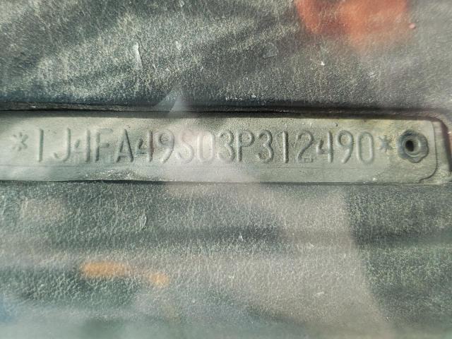 Photo 10 from auction – 2003 JEEP WRANGLER / with VIN 1J4FA49S03P312490