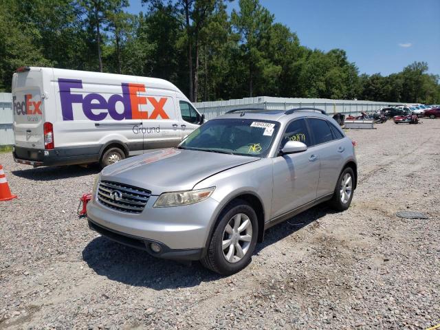 Photo 2 from auction – 2005 INFINITI FX35 with VIN JNRAS08U15X104971
