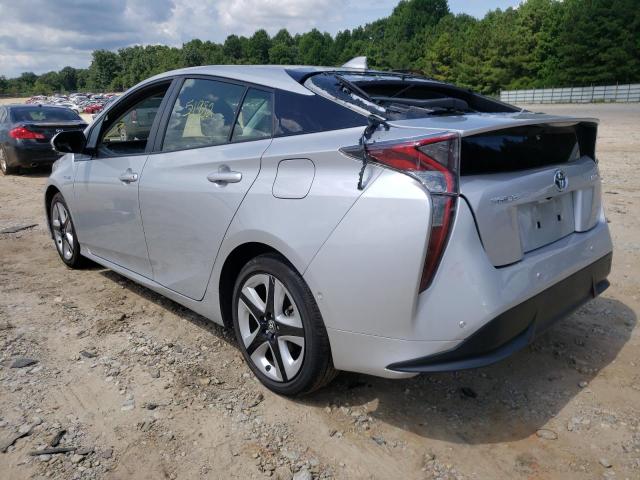Photo 3 from auction – 2017 TOYOTA PRIUS with VIN JTDKARFU7H3047945