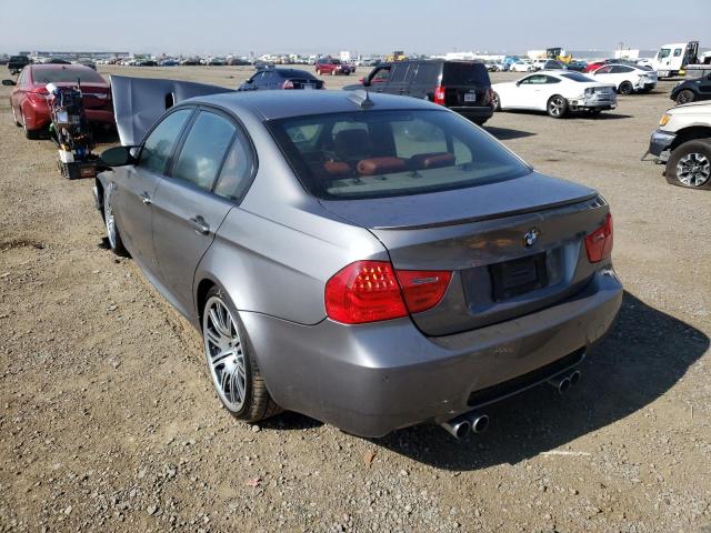Photo 3 from auction – 2009 BMW M3 with VIN WBSPM93559E201481