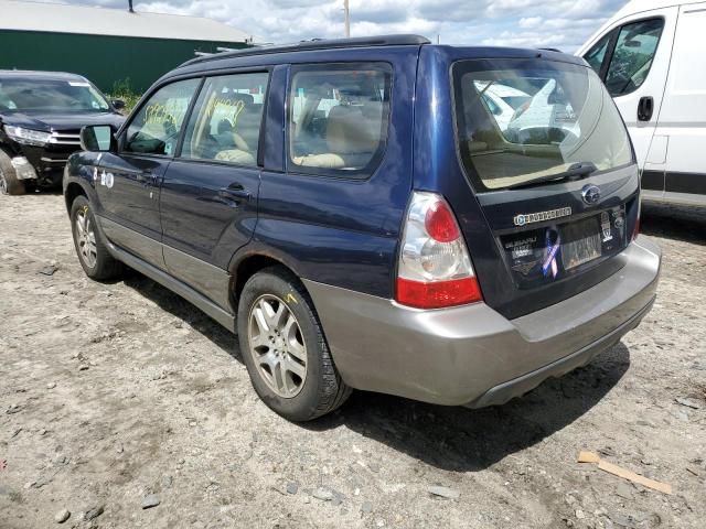 Photo 3 from auction – 2006 SUBARU FORESTER2. with VIN JF1SG67676H726598