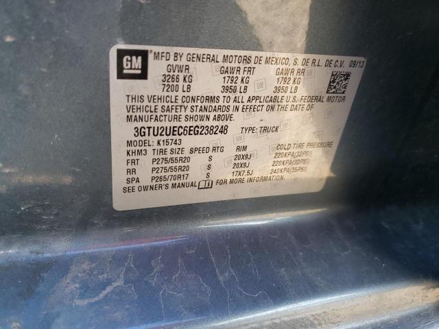 Photo 10 from auction – 2014 GMC SIERRA K15 with VIN 3GTU2UEC6EG238248