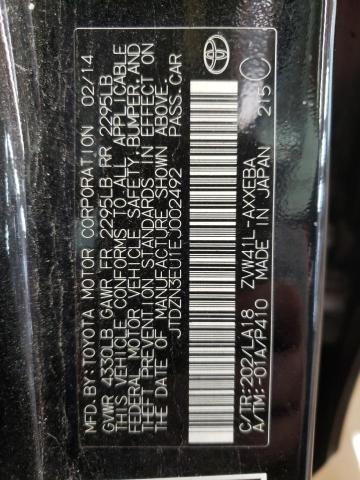 Photo 10 from auction – 2014 TOYOTA PRIUS V with VIN JTDZN3EU1EJ002492