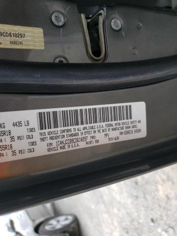 Photo 10 from auction – 2012 JEEP COMPASS LI with VIN 1C4NJCCB9CD610297