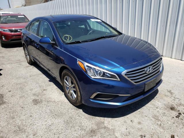 HYUNDAI SONATA SE 2017 with VIN 5NPE24AF3HH499529 - Photo from auction