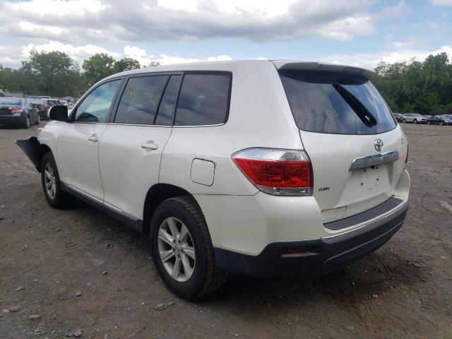 Photo 3 from auction – 2013 TOYOTA HIGHLANDER with VIN 5TDBK3EH1DS236615