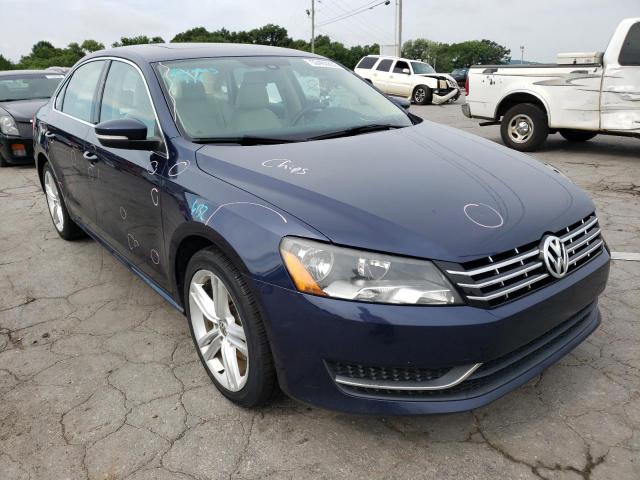 VOLKSWAGEN PASSAT SE 2015 with VIN 1VWBV7A35FC093775 - Photo from auction