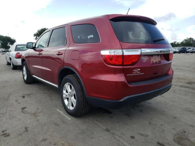 Photo 3 from auction – 2013 DODGE DURANGO SX with VIN 1C4RDHAG6DC637355