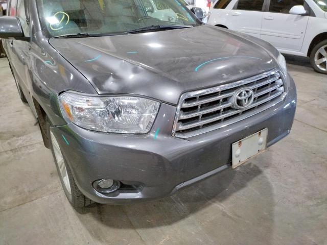 Photo 9 from auction – 2010 TOYOTA HIGHLANDER with VIN 5TDDK3EH0AS004916