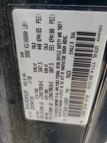 Photo 10 from auction – 2000 DODGE RAM 2500 with VIN 1B7KF23W8YJ162807