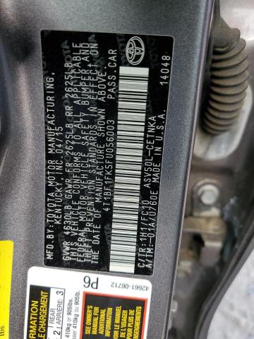 Photo 10 from auction – 2015 TOYOTA CAMRY LE with VIN 4T1BF1FK5FU056003