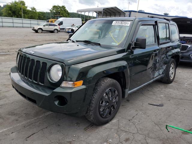 Photo 2 from auction – 2010 JEEP PATRIOT SP with VIN 1J4NF2GB2AD601079