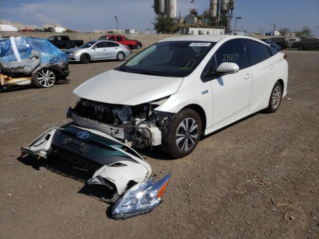 Photo 2 from auction – 2017 TOYOTA PRIUS PRIM with VIN JTDKARFP7H3059653