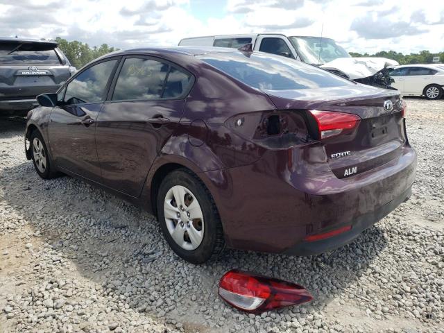 Photo 3 from auction – 2017 KIA FORTE LX with VIN 3KPFK4A77HE144946