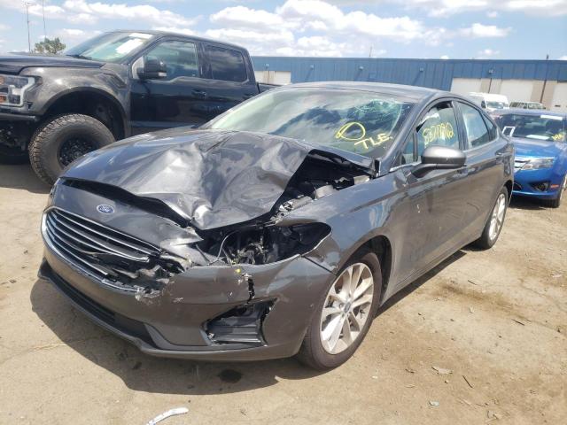 Photo 2 from auction – 2020 FORD FUSION SE with VIN 3FA6P0HD7LR246261