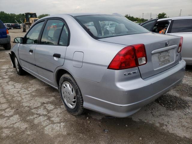 Photo 3 from auction – 2005 HONDA CIVIC DX V with VIN 2HGES163X5H590803