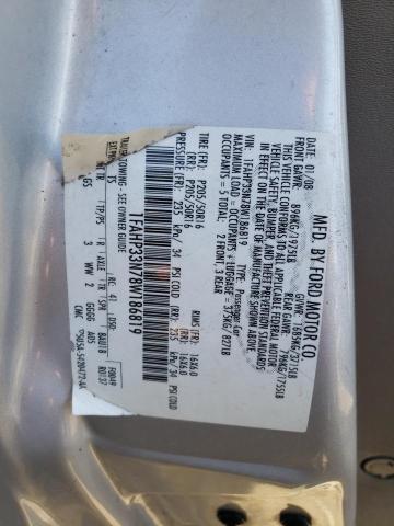Photo 10 from auction – 2008 FORD FOCUS SE with VIN 1FAHP33N78W186819