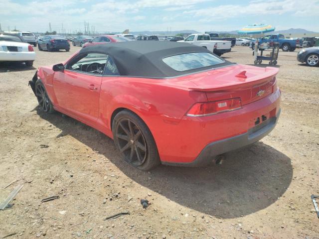 Photo 3 from auction – 2015 CHEVROLET CAMARO LT with VIN 2G1FD3D3XF9244704