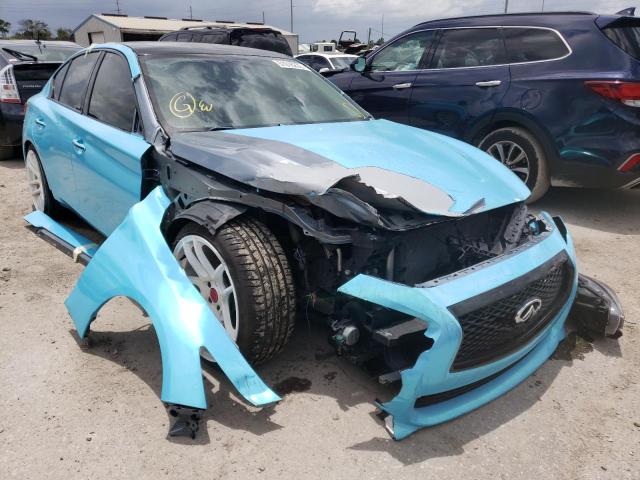 INFINITI Q50 PREMIU 2017 with VIN JN1EV7AP8HM740902 - Photo from auction