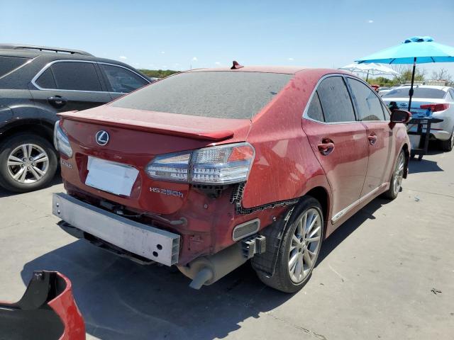 Photo 4 from auction – 2010 LEXUS HS 250H with VIN JTHBB1BA9A2001909