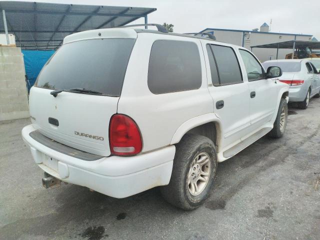 Photo 4 from auction – 2002 DODGE DURANGO SL with VIN 1B8HS58Z42F168104