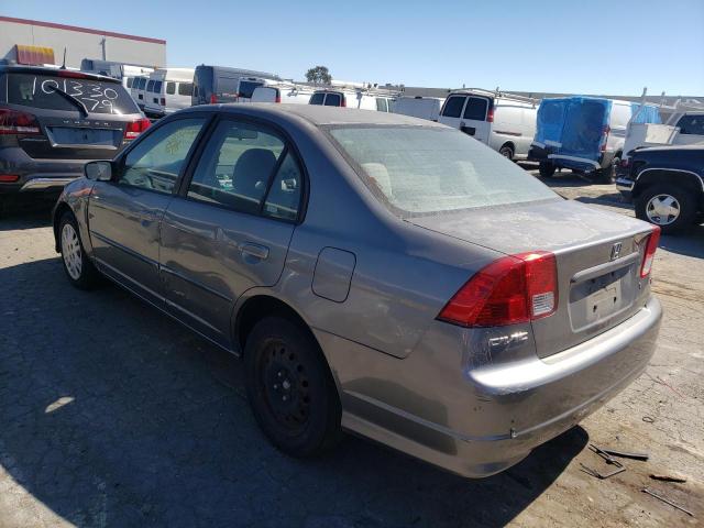 Photo 3 from auction – 2005 HONDA CIVIC LX with VIN 2HGES16535H511781