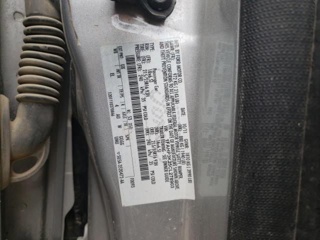 Photo 10 from auction – 2012 FORD FOCUS SE with VIN 1FAHP3K25CL278903