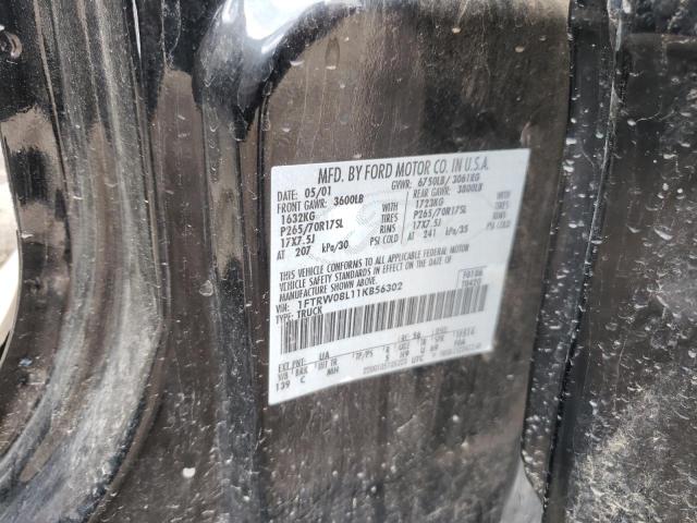 Photo 10 from auction – 2001 FORD F150 SUPER with VIN 1FTRW08L11KB56302