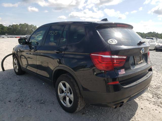 Photo 3 from auction – 2012 BMW X3 XDRIVE2 with VIN 5UXWX5C59CL722093