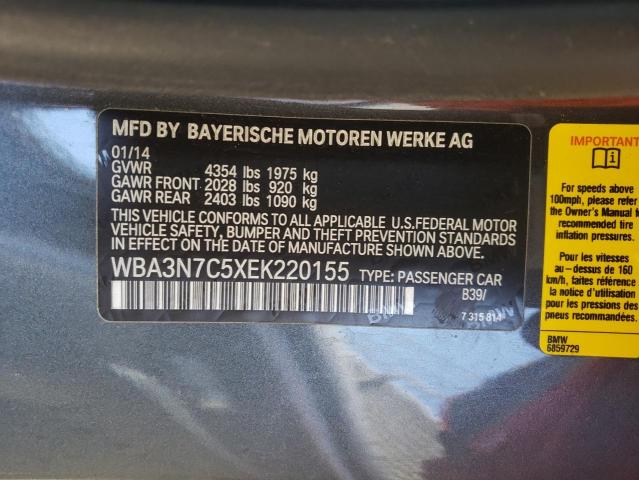 صورة رقم 10 من المزاد - 2014 BMW 428 I مع VIN WBA3N7C5XEK220155