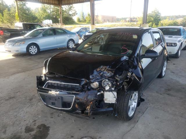 Photo 2 from auction – 2012 CHEVROLET SONIC LTZ with VIN 1G1JE6SH3C4132185
