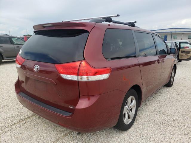 Photo 4 from auction – 2013 TOYOTA SIENNA LE with VIN 5TDKK3DC5DS356116
