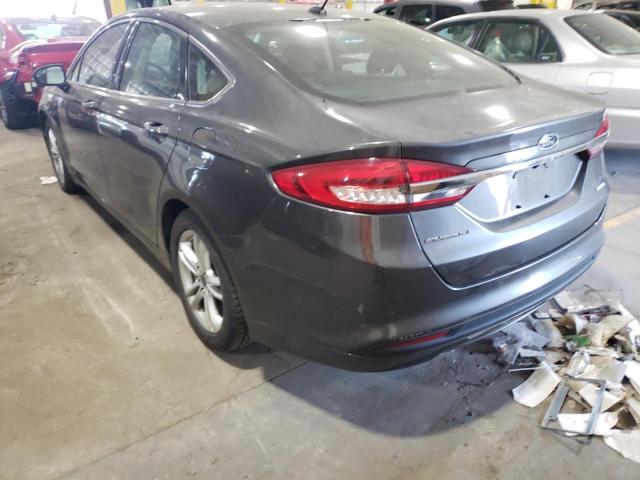 Photo 3 from auction – 2018 FORD FUSION SE with VIN 3FA6P0HD4JR233318