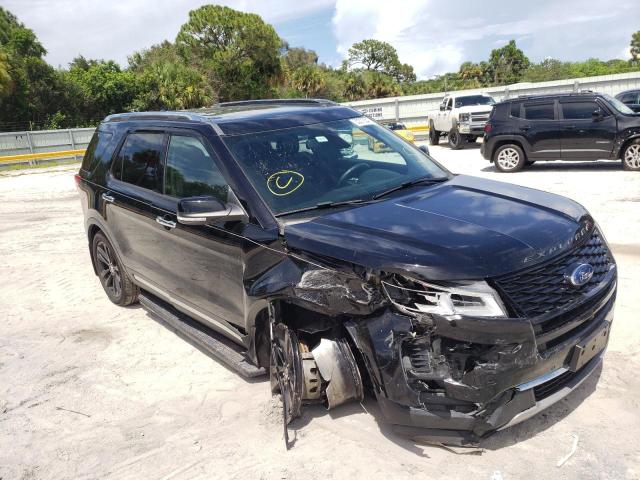FORD EXPLORER L 2018 with VIN 1FM5K7F80JGA40198 - Photo from auction