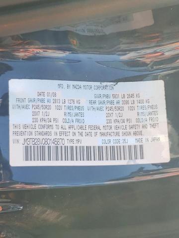 Photo 10 from auction – 2008 MAZDA CX-9 with VIN JM3TB28V080145870