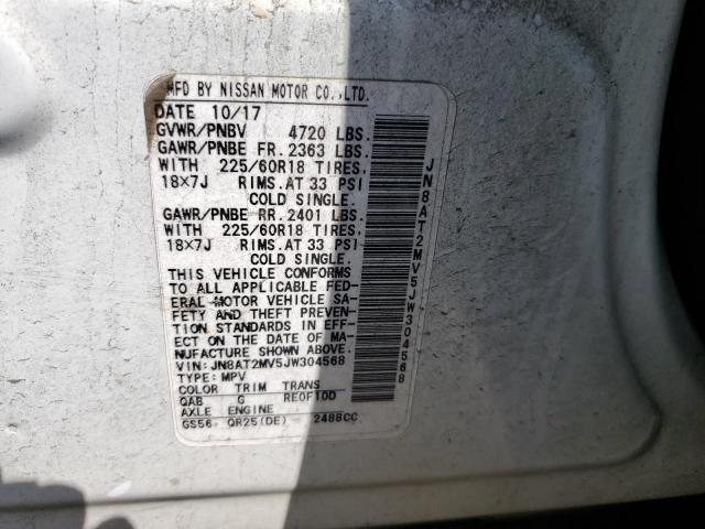 Photo 10 from auction – 2018 NISSAN ROGUE S with VIN JN8AT2MV5JW304568