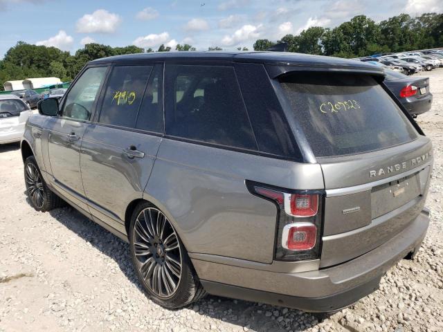 Photo 3 from auction – 2018 LAND ROVER RANGE ROVE with VIN SALGS2RE3JA502976