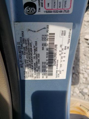 Photo 10 from auction – 2011 FORD FUSION HYB with VIN 3FADP0L39BR159398