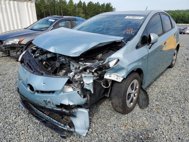 Photo 2 from auction – 2015 TOYOTA PRIUS with VIN JTDKN3DU5F1953122