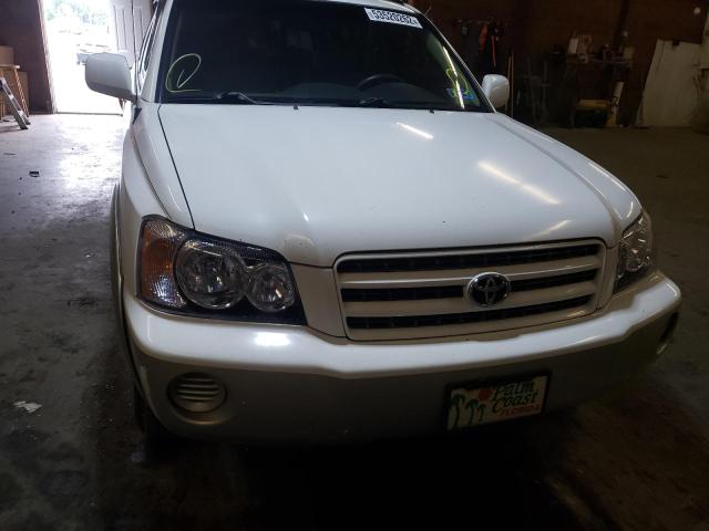 Photo 9 from auction – 2001 TOYOTA HIGHLANDER with VIN JTEGD21A010004326