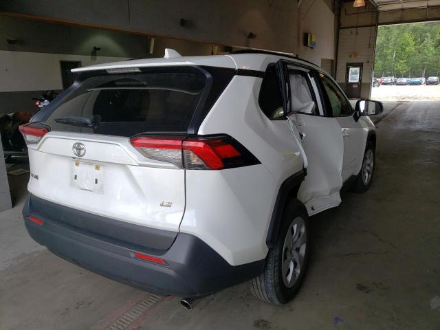 Photo 4 from auction – 2020 TOYOTA RAV4 LE with VIN JTMH1RFV6LD059347