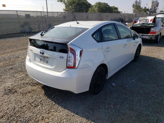 Photo 4 from auction – 2015 TOYOTA PRIUS with VIN JTDKN3DU2F0474887