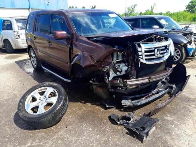 Фото 1 с аукциона – 2014 HONDA PILOT EXL с VIN 5FNYF3H5XEB017643