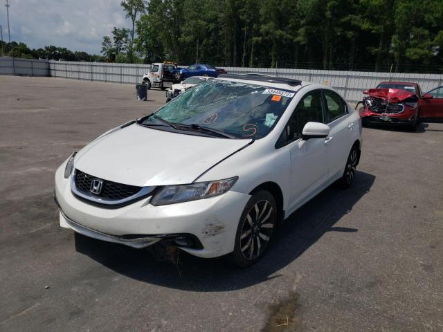 Photo 2 from auction – 2015 HONDA CIVIC EXL with VIN 19XFB2F9XFE093714